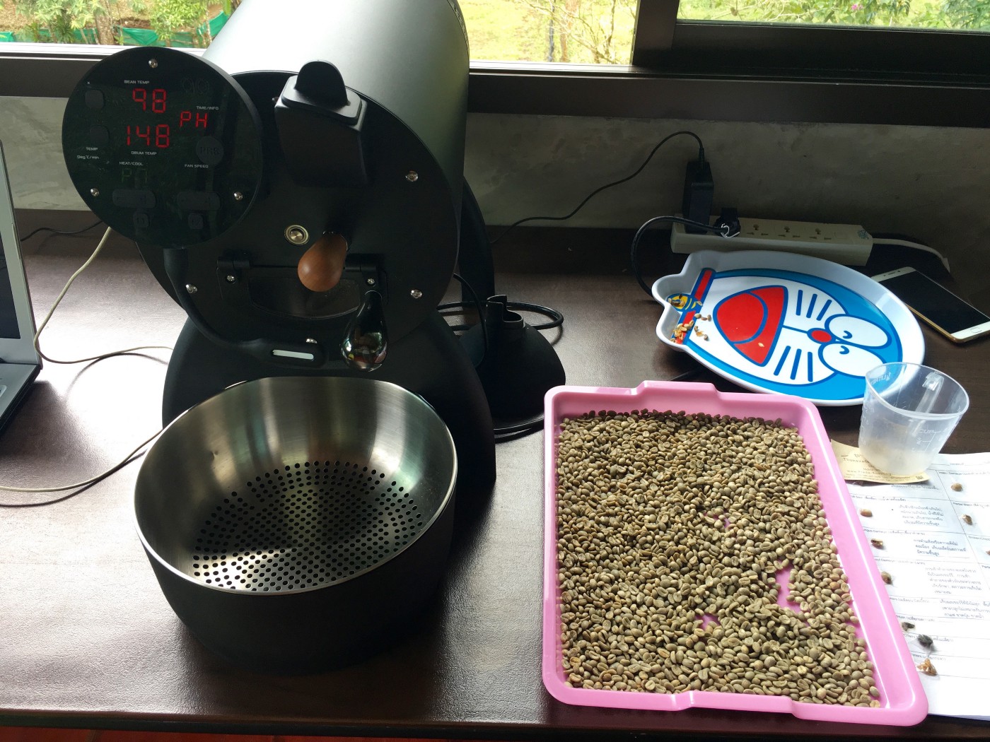 Learning to roast coffee